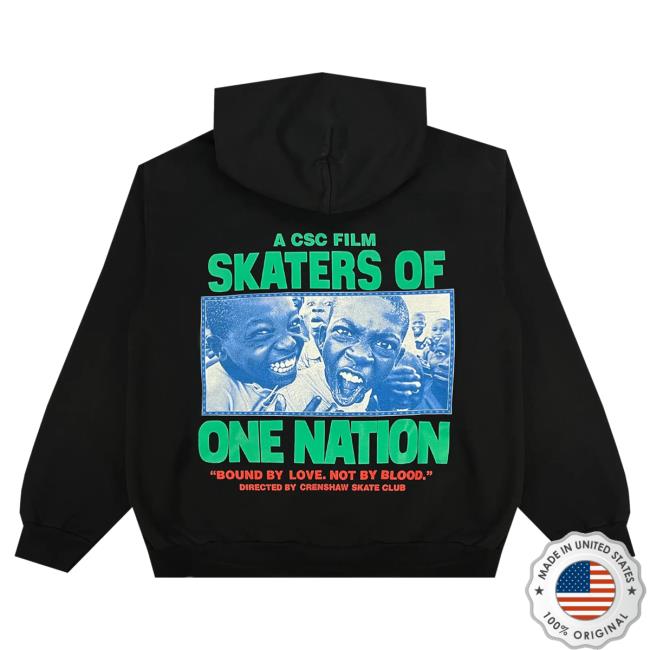 Official Crenshaw Skate Club S.O.O.N Pullover Sweatshirt Black CrenshawSkateClub