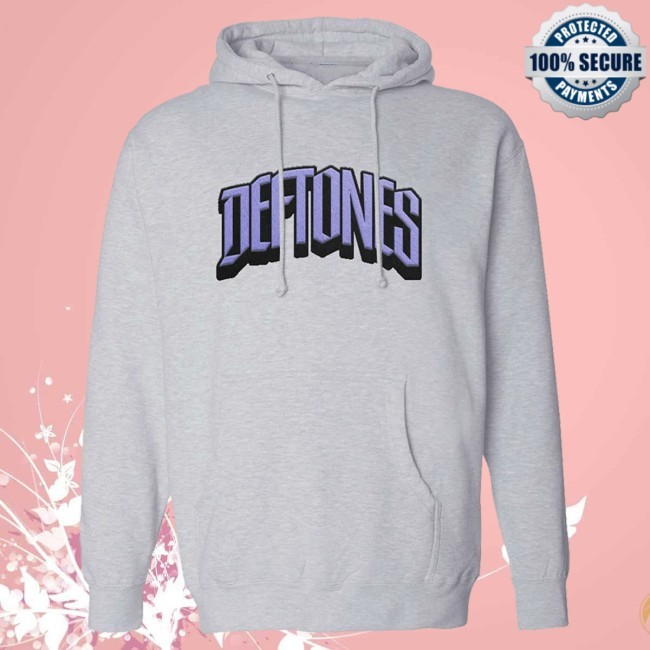 Tack Twill Logo Applique New Hoodie Deftones