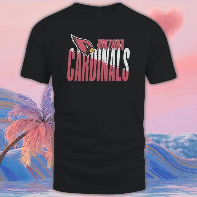 homage merch Arizona Cardinals Color Splash Shirt