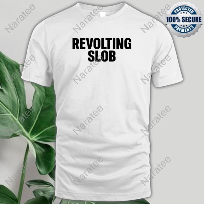 Official Crooked Store Revolting Slob Shirt Crooked Media