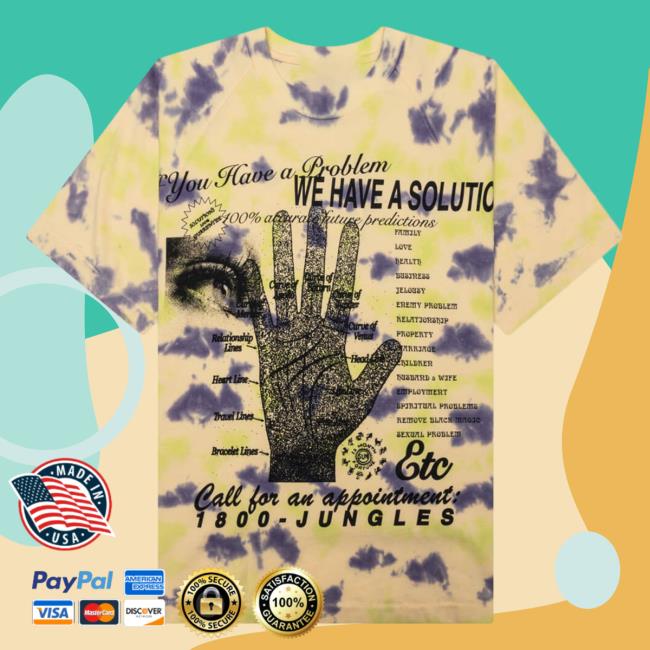 Official Feature Merch Store Shop Jungles Solutions Hot Shirt - Tie Dye Feature Apparel Clothing