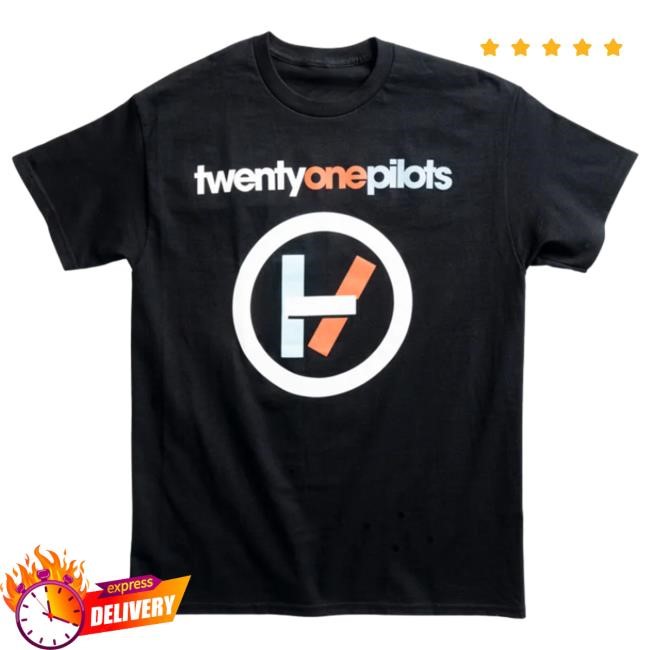 Official 21 Pilots Merch Store Shop Twenty One Pilots Blurryface Logo T-Shirt