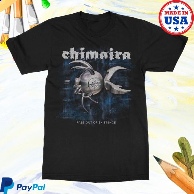 Official Indie Merch Store Chimaira Pass Out Of Existence Tee Black IndieMerchStore