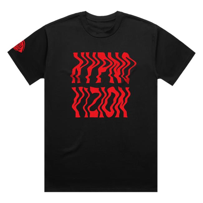 Rezz Shop Hypnovizion - Time Ripple Flocked Tee