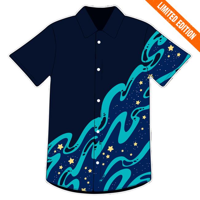 Stellar Tide Hawaiian Shirt