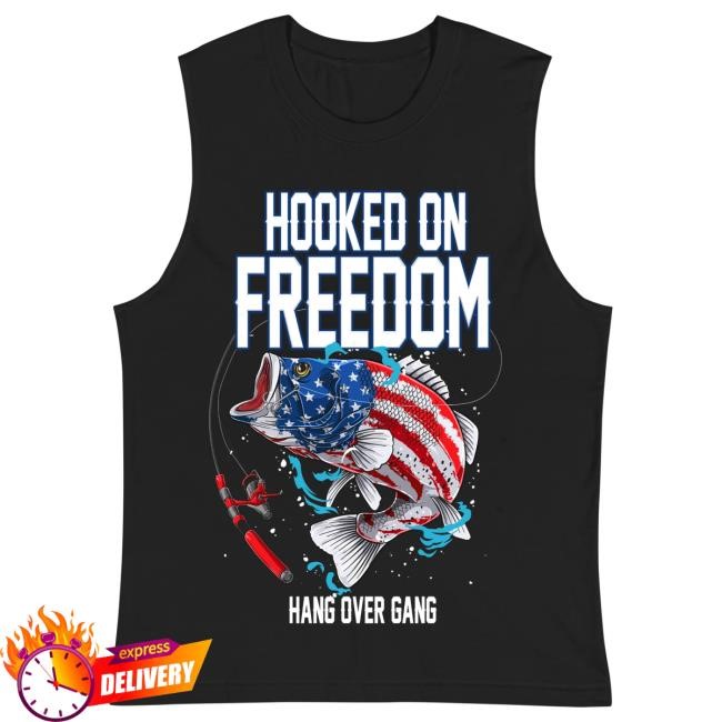 Official Hang Over Gang "Hooked On Freedom" T-Shirt HangOverGangOfficial
