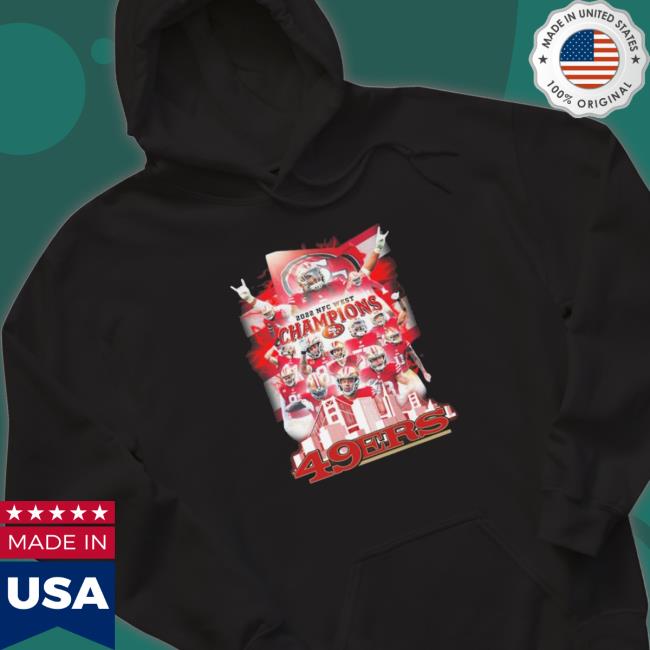 San Francisco 49Ers 2022 Nfc West Champions shirt