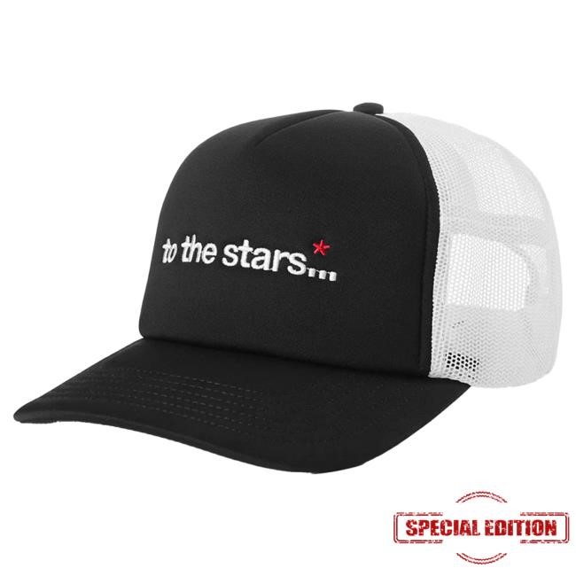 Official To The Stars Ellipses Foam Trucker Hat Black