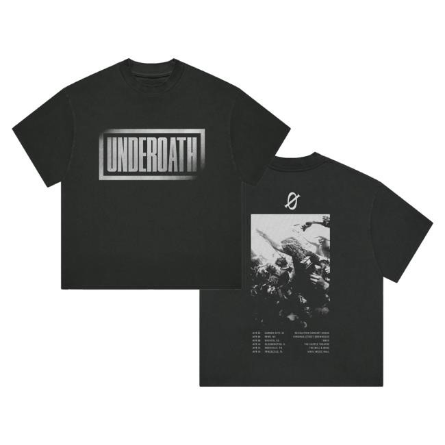 Underoath Spring Tour 2025 T Shirt