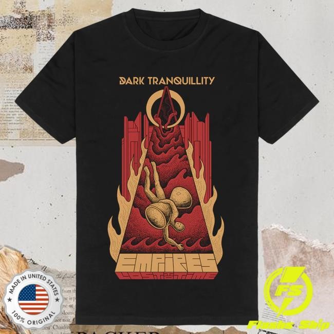 Official Dark Tranquillity Empires Lost To Time Shirt
