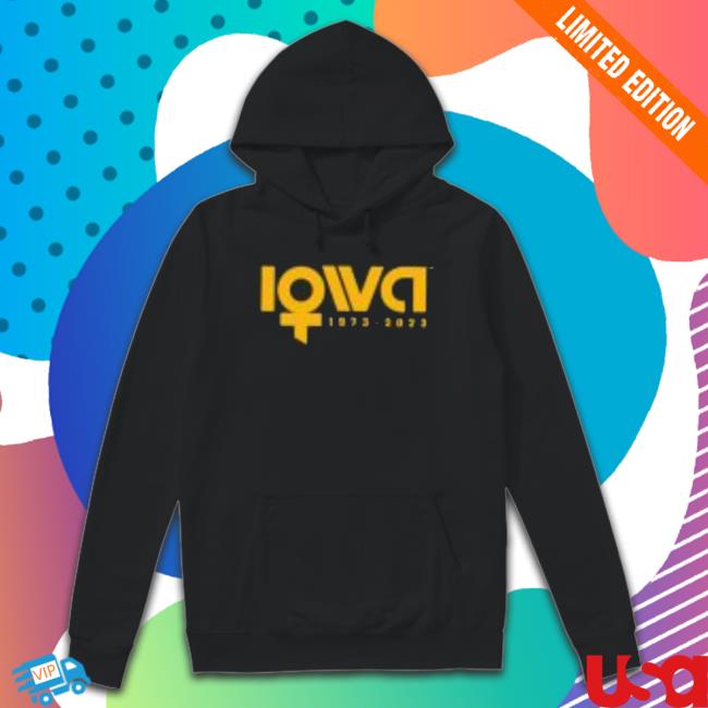 Iowa Hawkeyes Women's Athletics 50 Years T-shirt