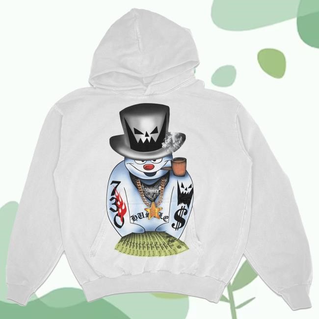 Official Asspizza Frosty Fresh Blank Hooded Sweatshirt