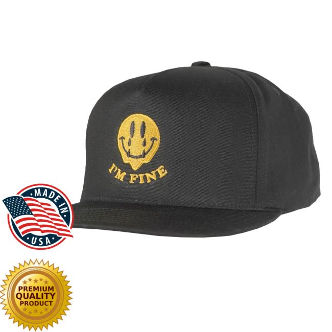 Joey Bradford Official Merch Store I'm Fine Snapback Hat