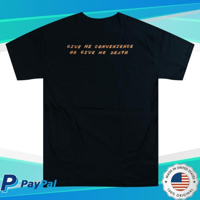 Hello Merch Dead Kennedys Give Me Convenience With Back Black T Shirt HelloMerch