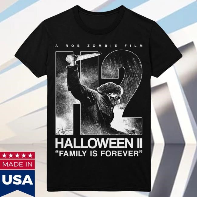 Official Gutter Garbs Rob Zombie Shop Rob Zombie's Halloween II: Classic (V1) Tshirt