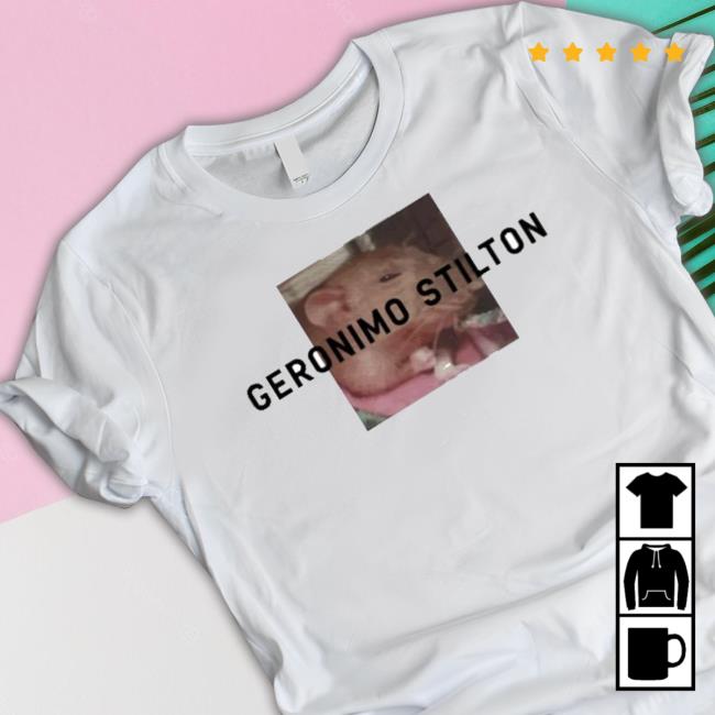 Official Rata Apretando El Puno Geronimo Stilton shirt