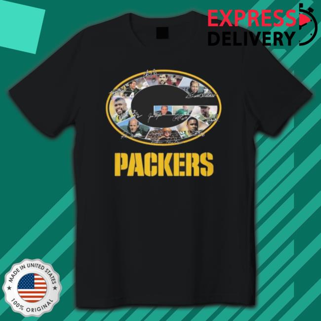 Green Bay Packers All Team Signatures shirt