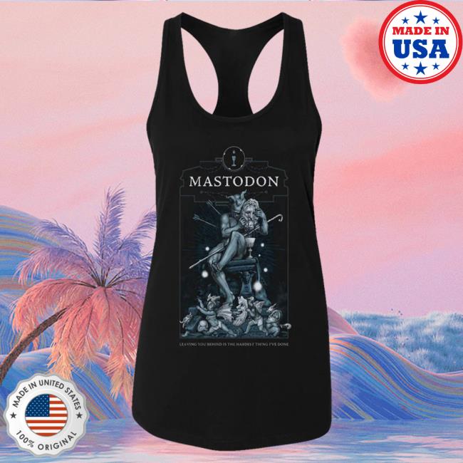 Official Mastodon Rocks Merch Store Mastodon Teadrinker Racerback Tank Popover Shirt Mastodonrocks