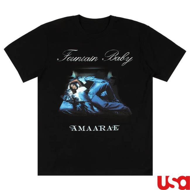 Official Interscope Records Merch Store Amaarae EU Black Tour Tees