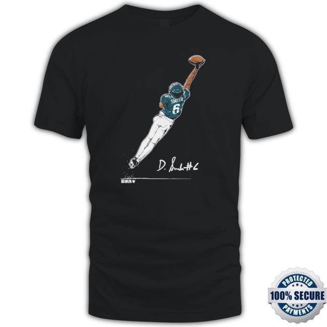 Philadelphia Eagles Devonta Smith One Hand Signature Hoodie
