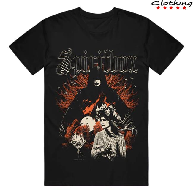 Official Spiritbox Merch Holy Roller Composite Black Tee Shirt