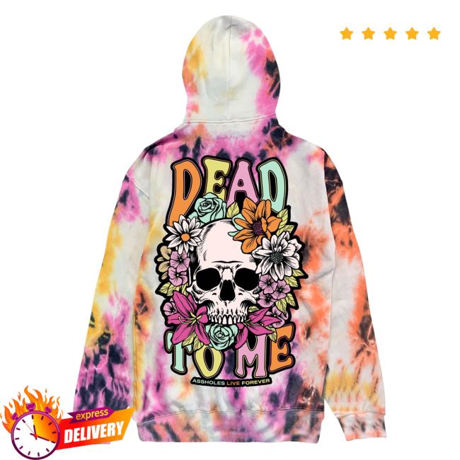 Official Linda Finegold Merch Store Dead To Me Popover Shirt Summer Splatter Tie Dye Lindafinegold Clothing Shop Tie-Dye