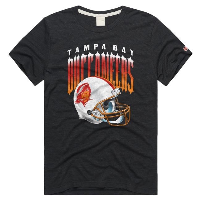 Tampa Bay Buccaneers Gradient Alt Helmet Tshirt Homage | Tampa Bay Buccaneers Official | NFL