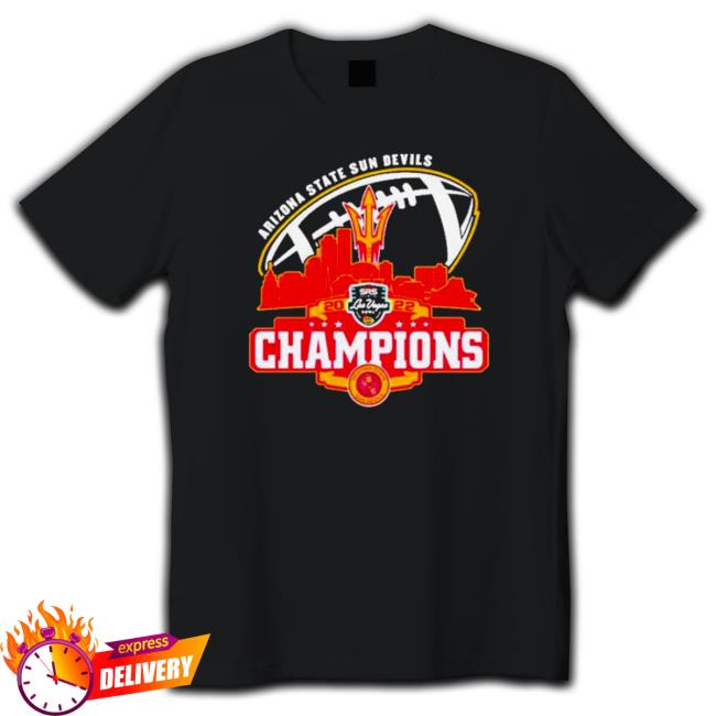Official Arizona State Sun Devils Logo Dukes Bowl City 2022 Champions Shirt