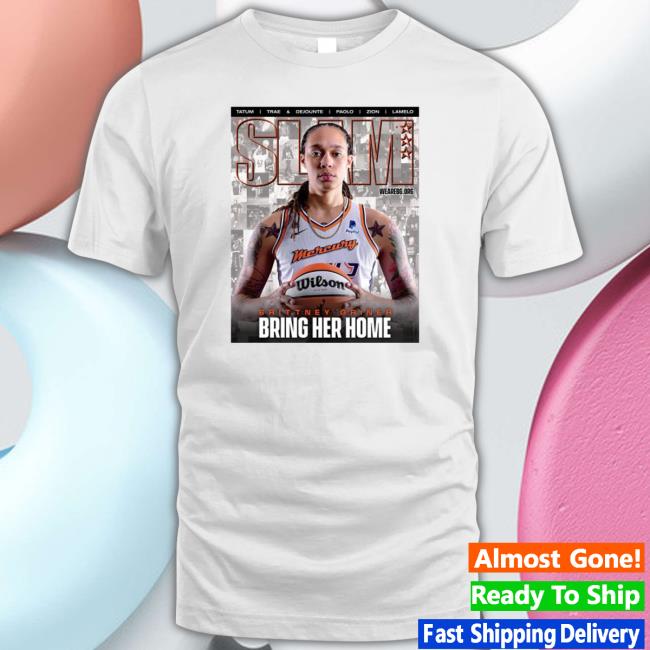Official Slam Brittney Griner Bring her home Long Sleeve Tee Shirt