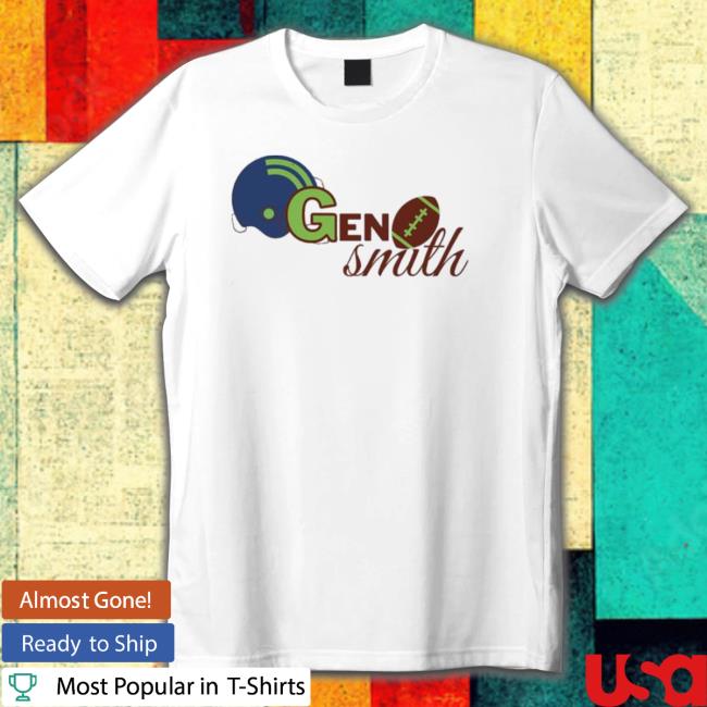 Eugene Cyril Geno Smith Iii Seattle Seahawks American Football TShirts
