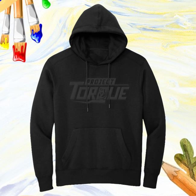 Official Project Torque Clothing Store Black On Black Pull Over Hoodie