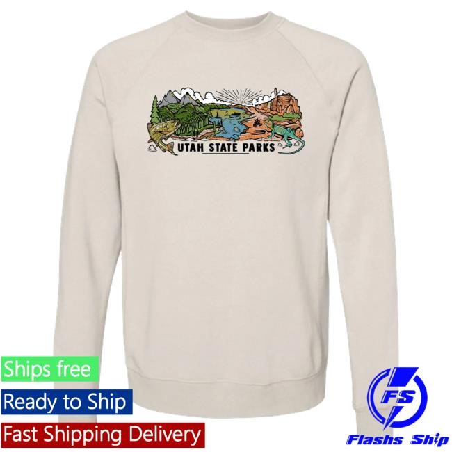 Official Wild Tribute Utah State Parks Panorama Sweatshirts