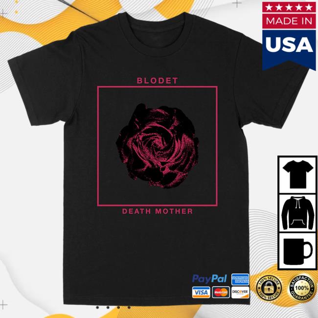 Official Death Wish Store Deathwish Inc Blodet Death Mother Black T-Shirt Deathwishinc