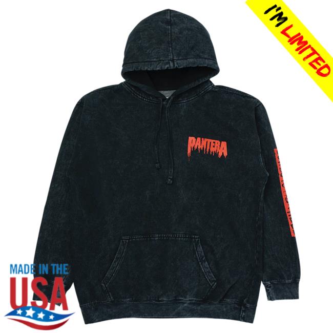 Official Pantera Merch Store Shop Pantera Logo Popover Shirt