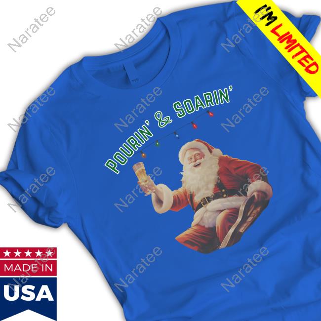 Shitheadsteve Merch Pourin' and Soarin' Hoodie Official Shitheadsteve Merch Merry Christmas Pourin' and Soarin' Sweater