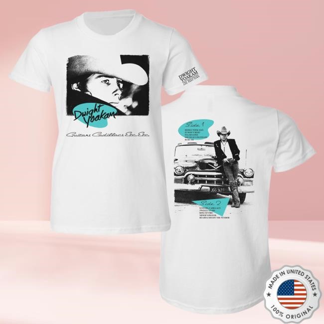 Official Dwight Yoakam Merch Store Shop DwightYoakam Guitars Cadillacs Long Sleeve Hot Shirt