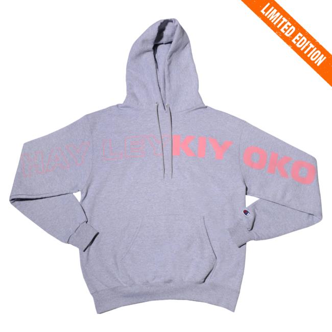 Official Hayley Kiyoko Merch Store Super Jumbo Hayley Sweatshirts Grey HayleyKiyoko