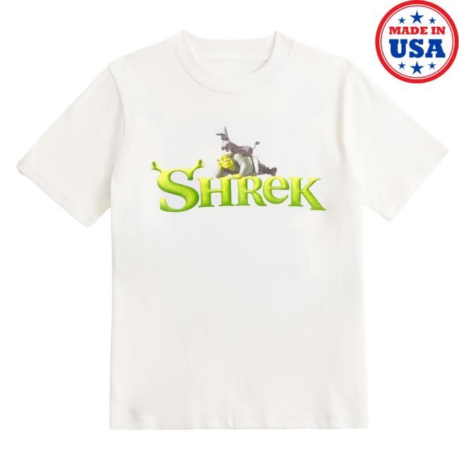 Authentic Character Artwork Abercrombie And Fitch Shrek Graphic Tee