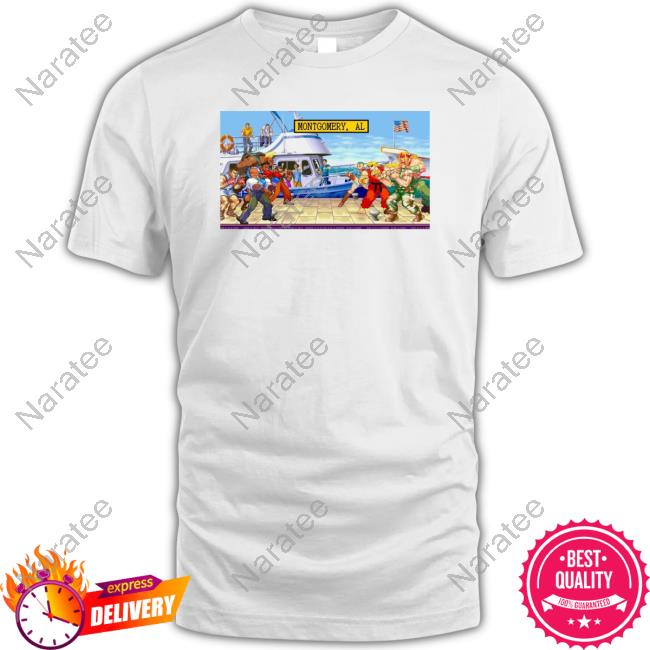 Official Montgomery Al The Alabama Brawl Shirt River Boat Rumble