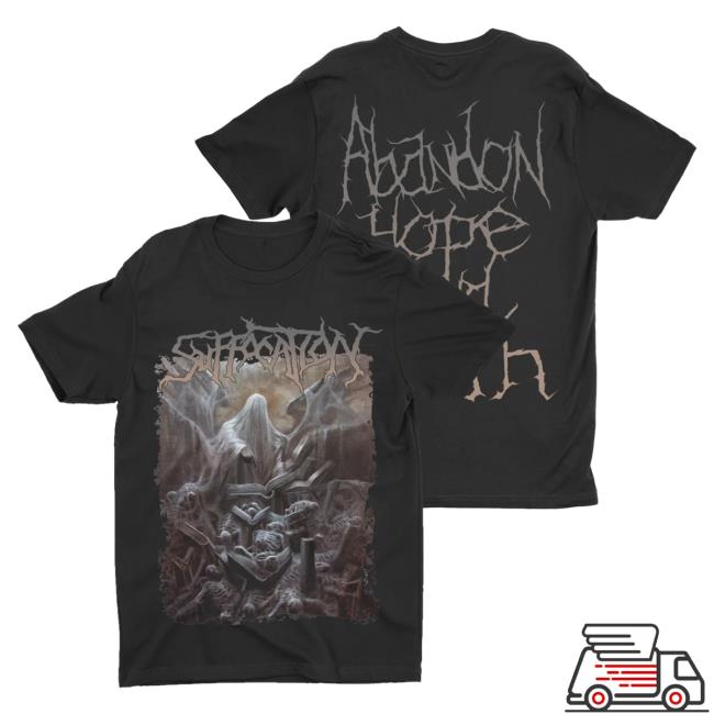 Official Night Shift Merch Indie Merch Store Suffocation - Abandon Hope And Faith Tee Nightshiftmerch Indiemerchstore
