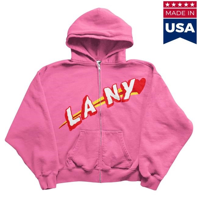 Official Lany Merch Shop Lany L is for the way you listen to LANY with me” Zip Hood