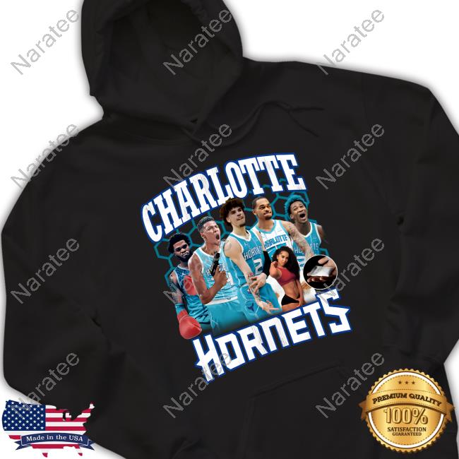 Alex The Gat Shop Charlotte Hornets T-Shirt
