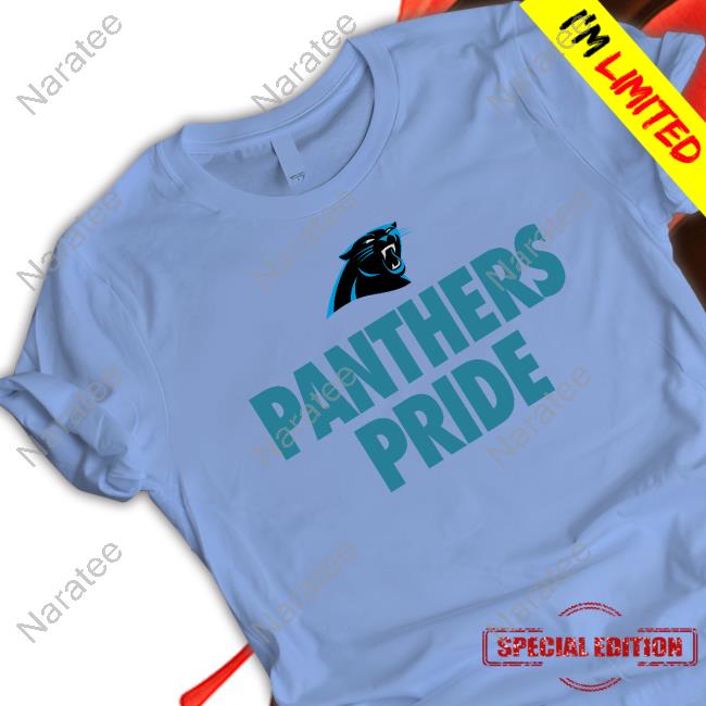 Panthers Merch Carolina Panthers Hometown Collection Pride Sweatshirt Carolina Panthers Hometown Collection Pride Tee