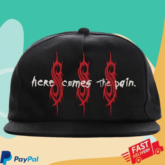 Official Slipknot Merch Store Here Comes The Pain Hat Slipknot Clothing Shop