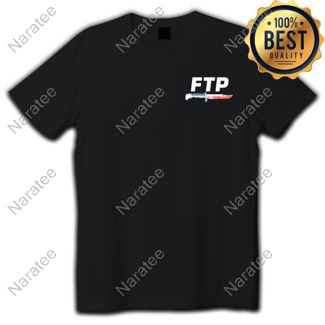 Official Fuck The Population Merch Ghostface Logo Tee
