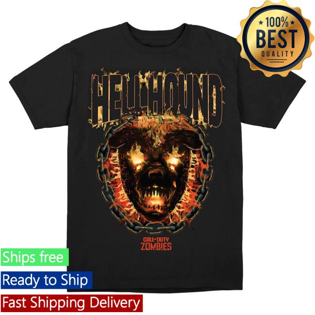 Official Call Of Duty Hellhound Black T-Shirt