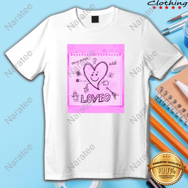 Daddy Yankee | Official Loveo Cover Merch Short Sleeve Shirt