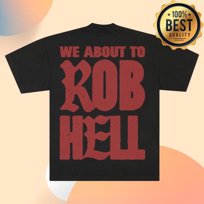 Official Indie Tribe Black ROB HELL Tees