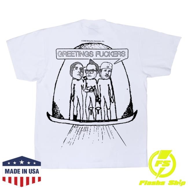 Official Online Ceramics blink-182 "Aliens Exist" Hot Shirt