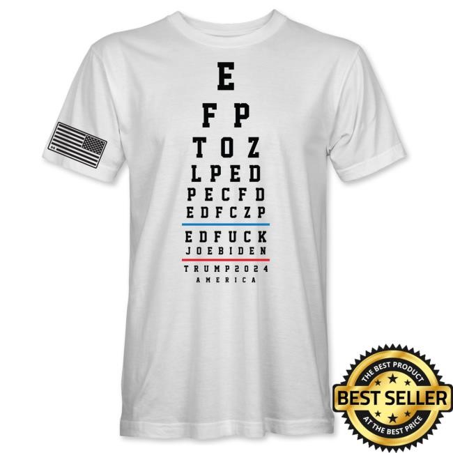Official Hodgetwins Merch Shop Republican Eye Chart Attractive Shirt
